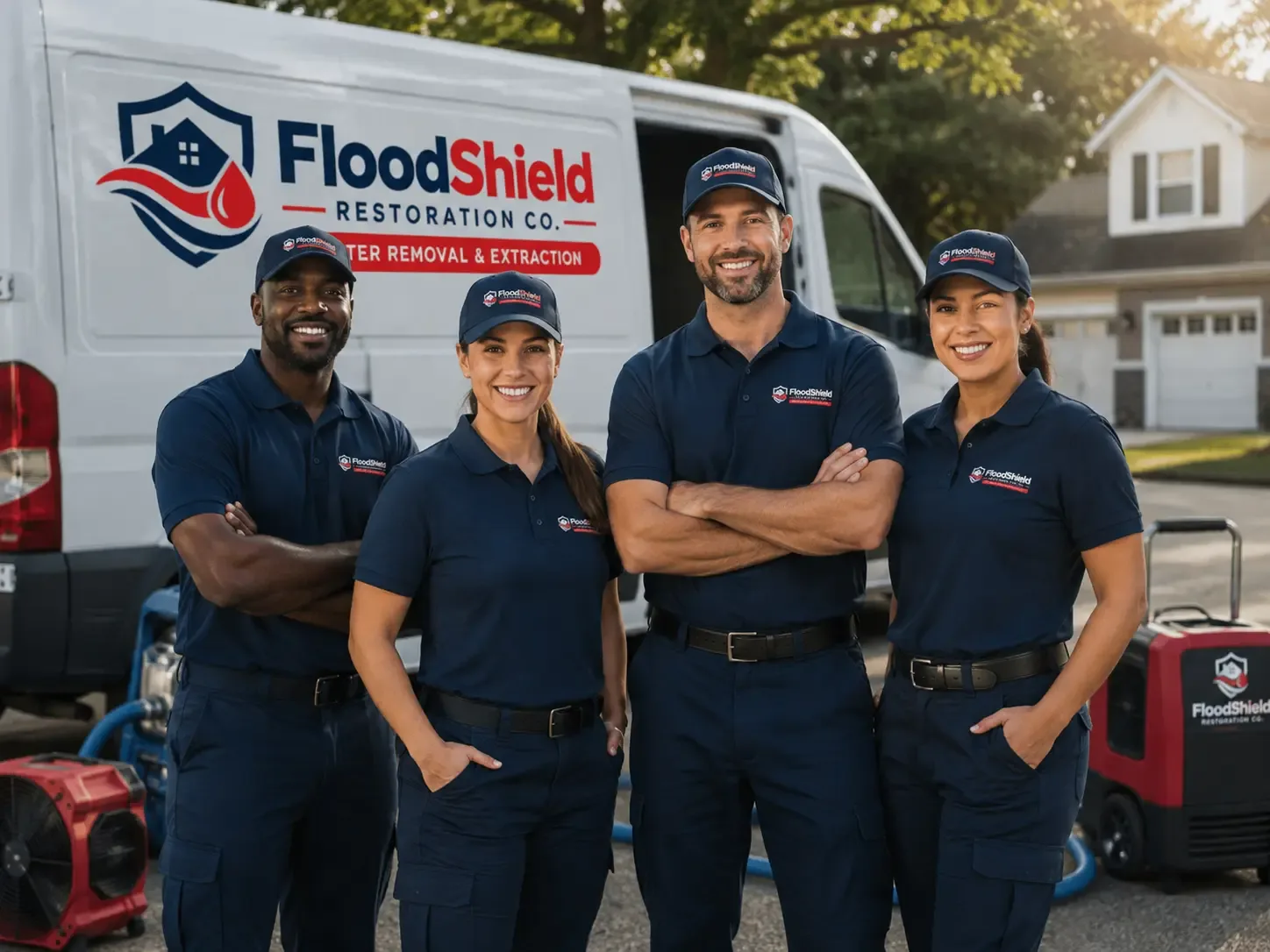 Flood Damage Restoration company in Knoxville, IA